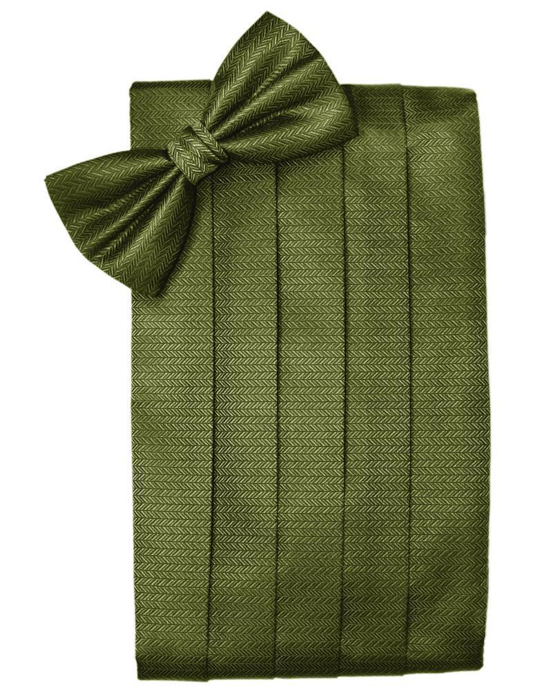 Fern Herringbone Cummerbund