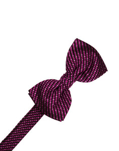 Fuchsia Venetian Bow Tie