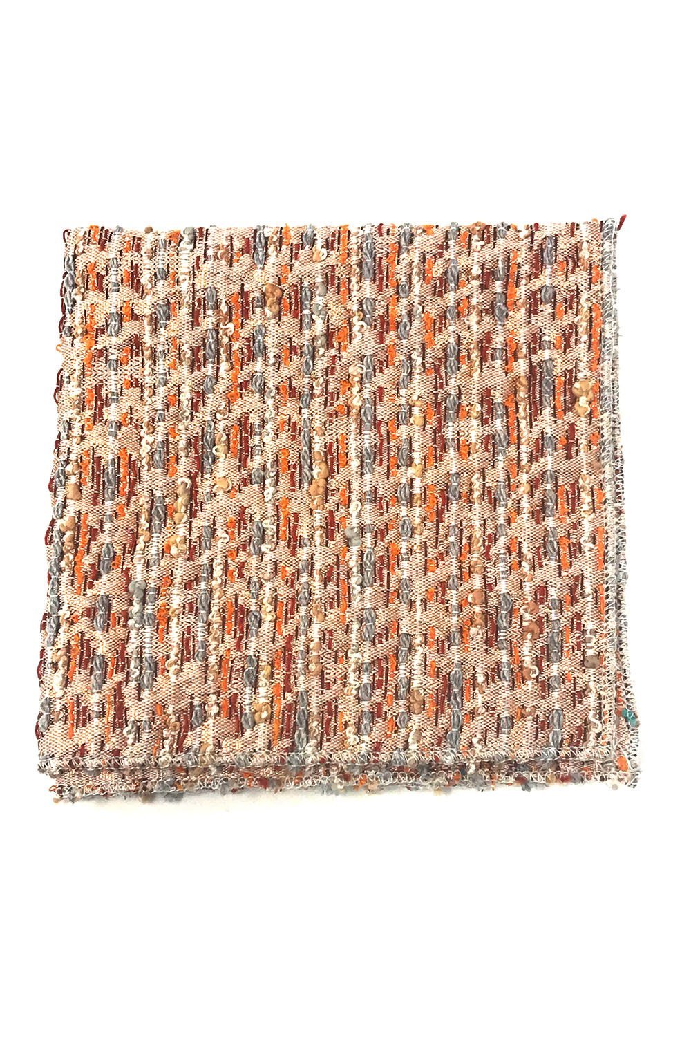 Cardi Golden Orange Laurent Pocket Square