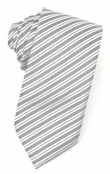 Cardi Grey Newton Stripe Necktie