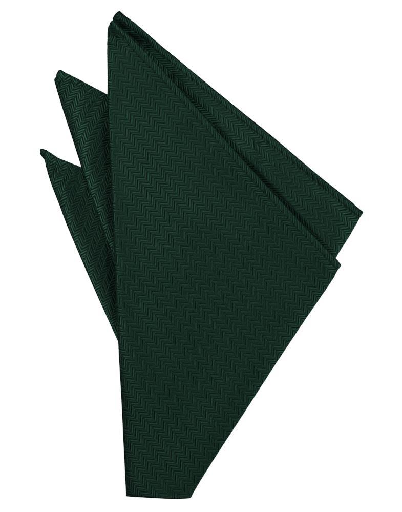 Cardi Hunter Herringbone Pocket Square