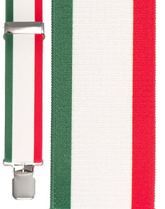 Cardi "Italian Flag" Suspenders