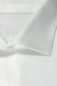 Cardi "Jamison" White Twill Spread Collar Dress Shirt