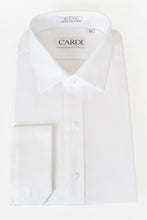 Cardi "Jamison" White Twill Spread Collar Dress Shirt