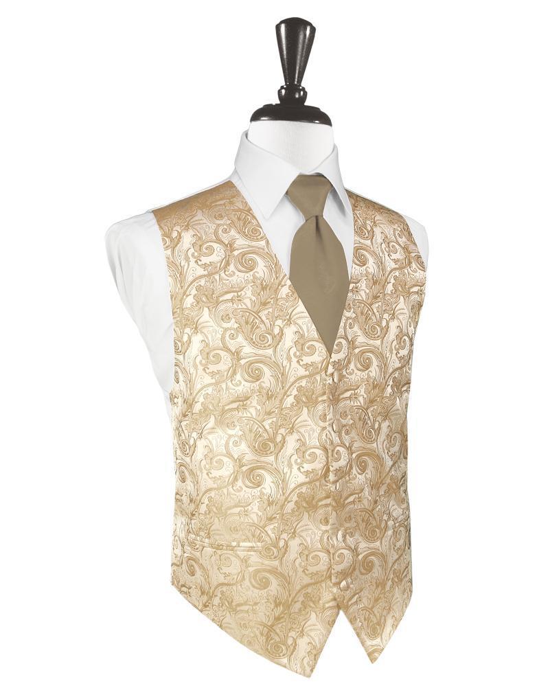 Latte Tapestry Tuxedo Vest Latte Tapestry Tuxedo Vest