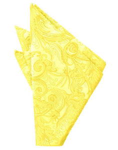 Cardi Lemon Tapestry Pocket Square