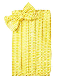 Lemon Venetian Cummerbund