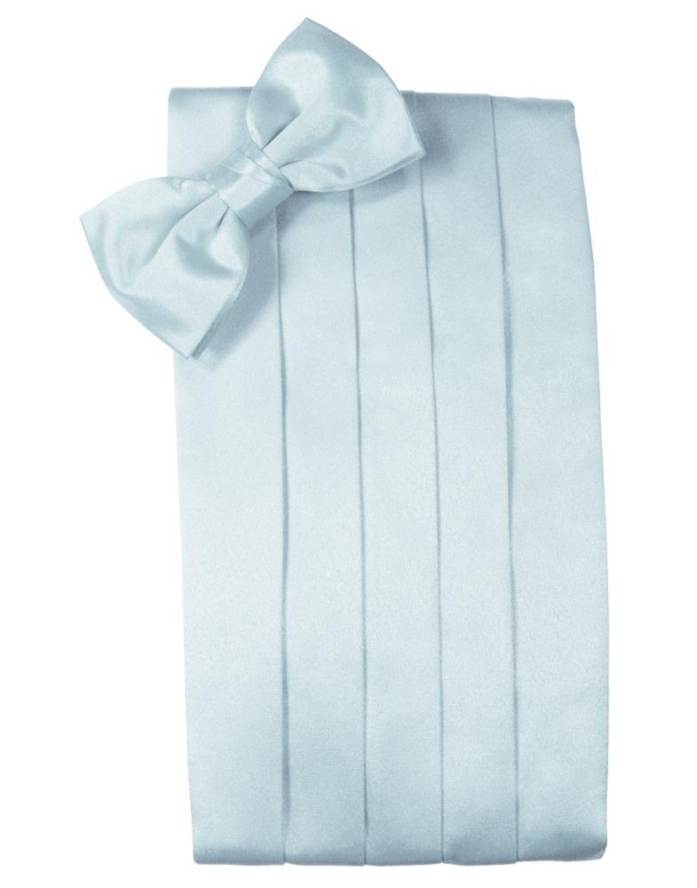 Cardi Light Blue Luxury Satin Cummerbund