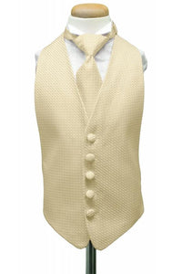 Cardi Light Champagne Venetian Kids Tuxedo Vest