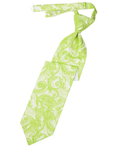 Cardi Lime Tapestry Kids Necktie