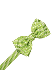 Lime Venetian Bow Tie