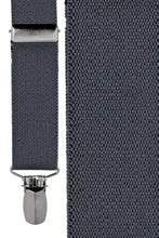 Cardi Medium Grey / 25" (Kids) "Beckett" Kids Suspenders