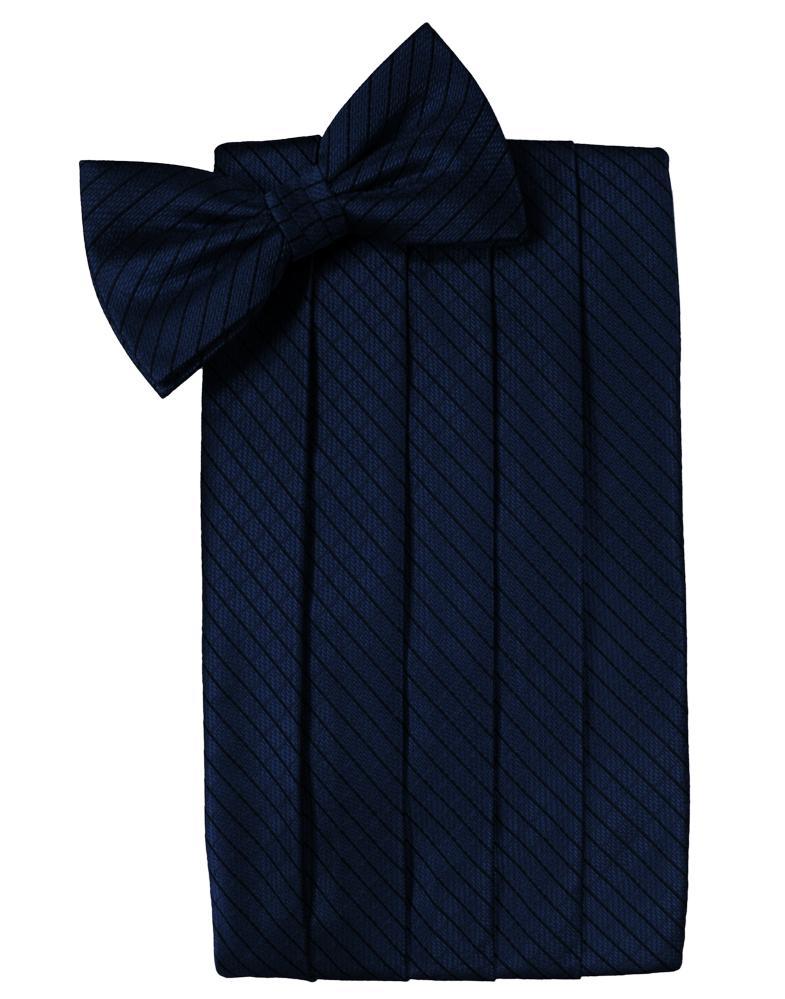 Navy Palermo Cummerbund