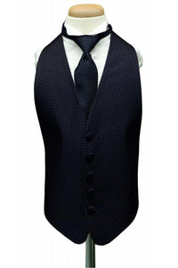 Cardi Navy Venetian Kids Tuxedo Vest