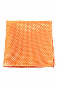 Cardi Orange Regal Pocket Square