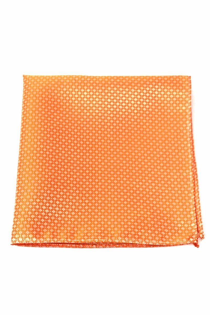 Cardi Orange Regal Pocket Square