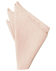 Cardi Peach Venetian Pocket Square