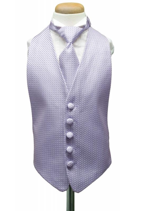 Cardi Periwinkle Venetian Kids Tuxedo Vest