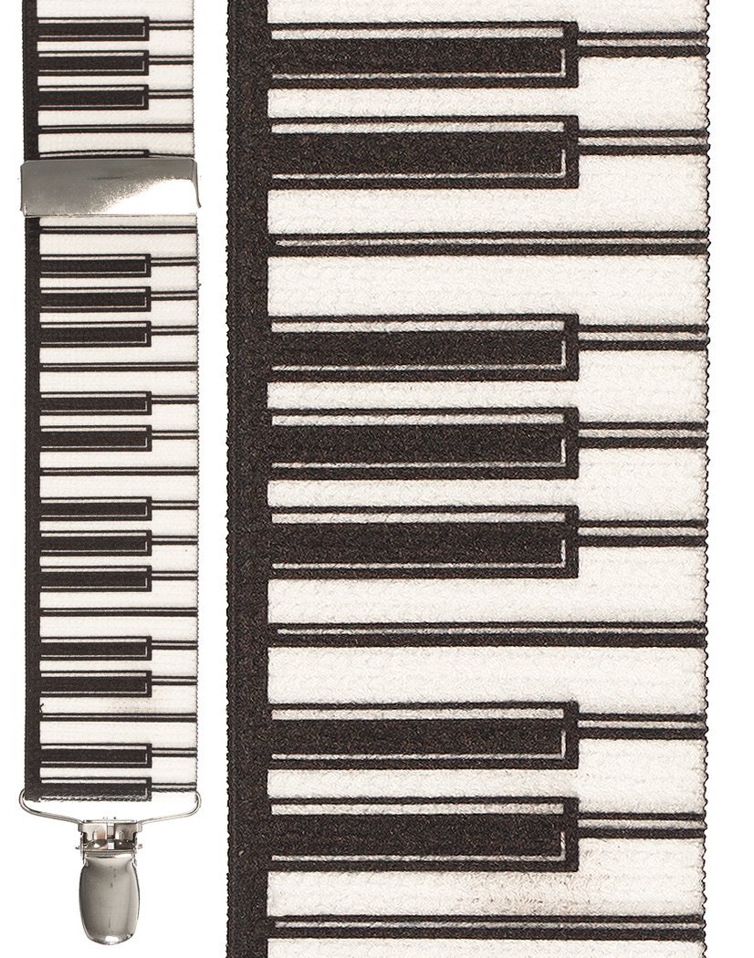 Cardi "Piano Black" Suspenders
