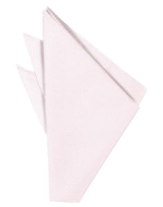 Cardi Pink Solid Twill Pocket Square