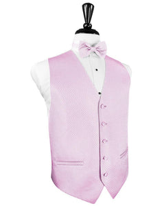 Pink Venetian Tuxedo Vest