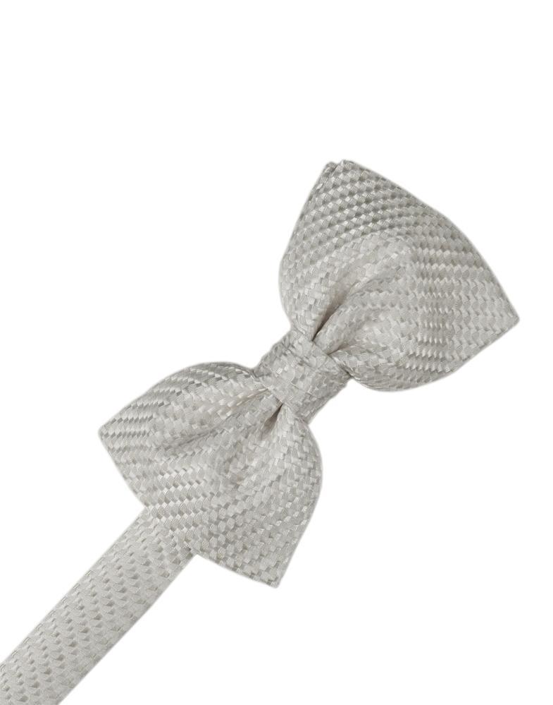 Platinum Venetian Bow Tie