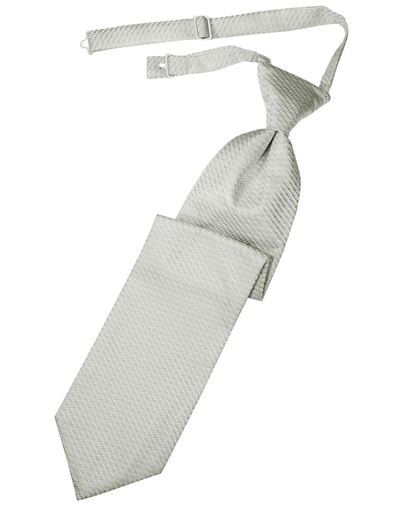 Cardi Platinum Venetian Kids Necktie