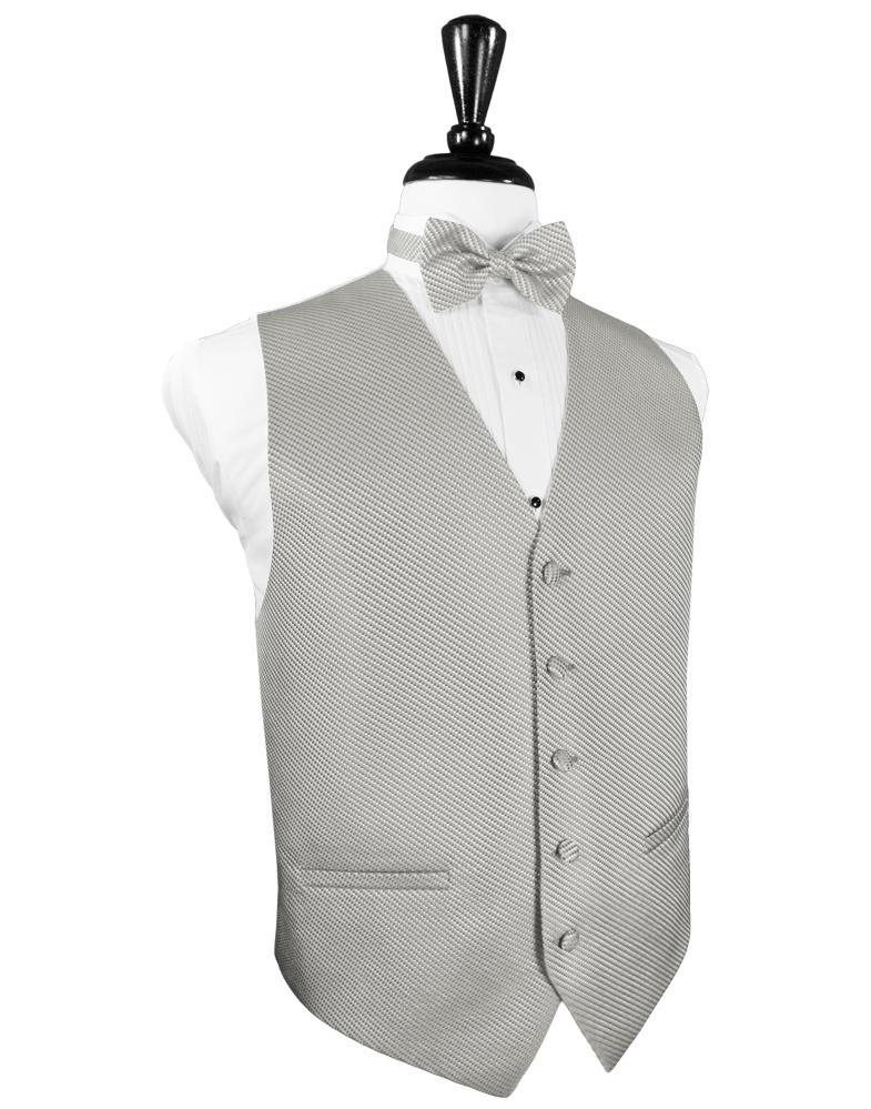 Platinum Venetian Tuxedo Vest