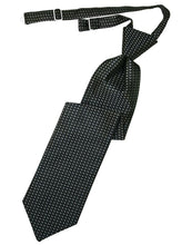 Cardi Pre-Tied Asphalt Venetian Necktie