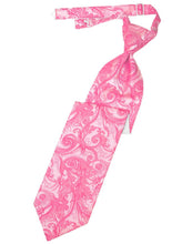 Cardi Pre-Tied Bubblegum Tapestry Necktie