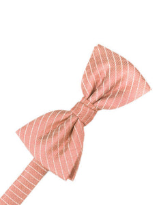 Coral Palermo Bow Tie