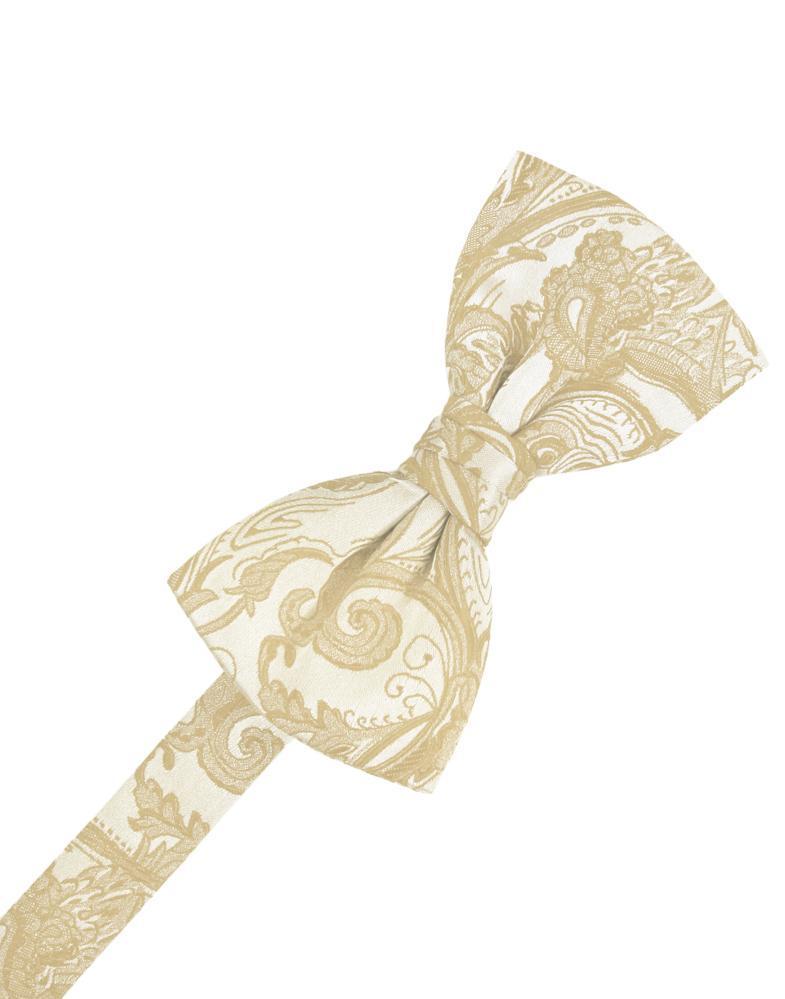 Golden Tapestry Bow Tie