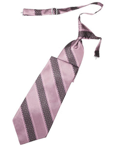Cardi Pre-Tied Heather Venetian Stripe Necktie