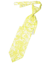 Cardi Pre-Tied Lemon Tapestry Necktie