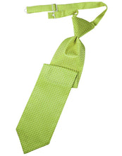 Cardi Pre-Tied Lime Venetian Necktie