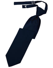 Cardi Pre-Tied Midnight Luxury Satin Necktie