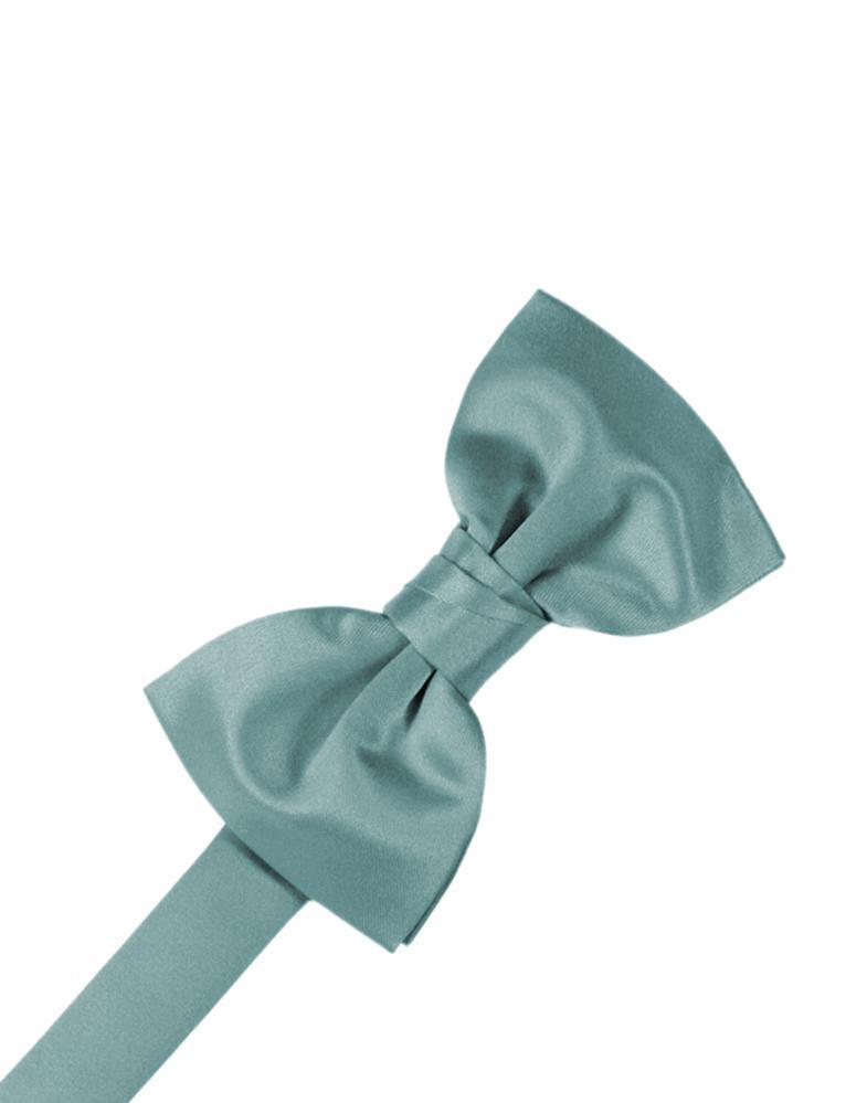 Mist Luxury Satin Bow Tie