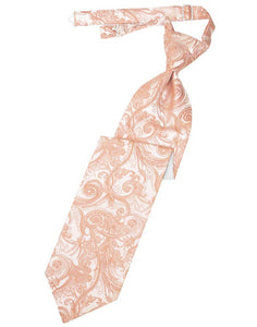 Cardi Pre-Tied Peach Tapestry Necktie