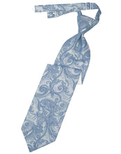Cardi Pre-Tied Periwinkle Tapestry Necktie