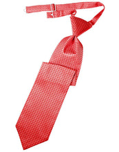 Cardi Pre-Tied Red Venetian Necktie
