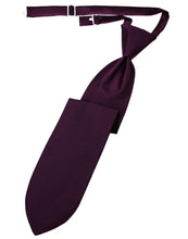 Cardi Pre-Tied Sangria Herringbone Necktie