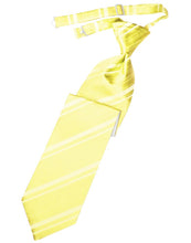 Cardi Pre-Tied Sunbeam Striped Satin Necktie