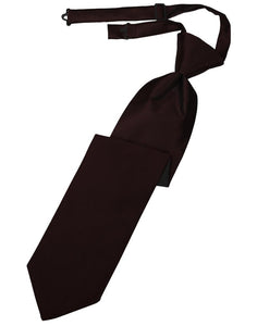Cardi Pre-Tied Truffle Luxury Satin Necktie