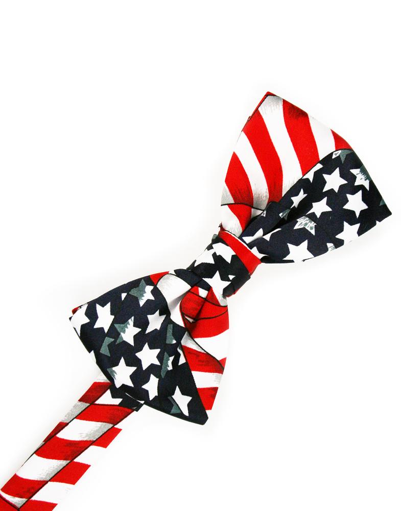 Waving Flags Bow Tie