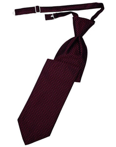 Cardi Pre-Tied Wine Venetian Necktie