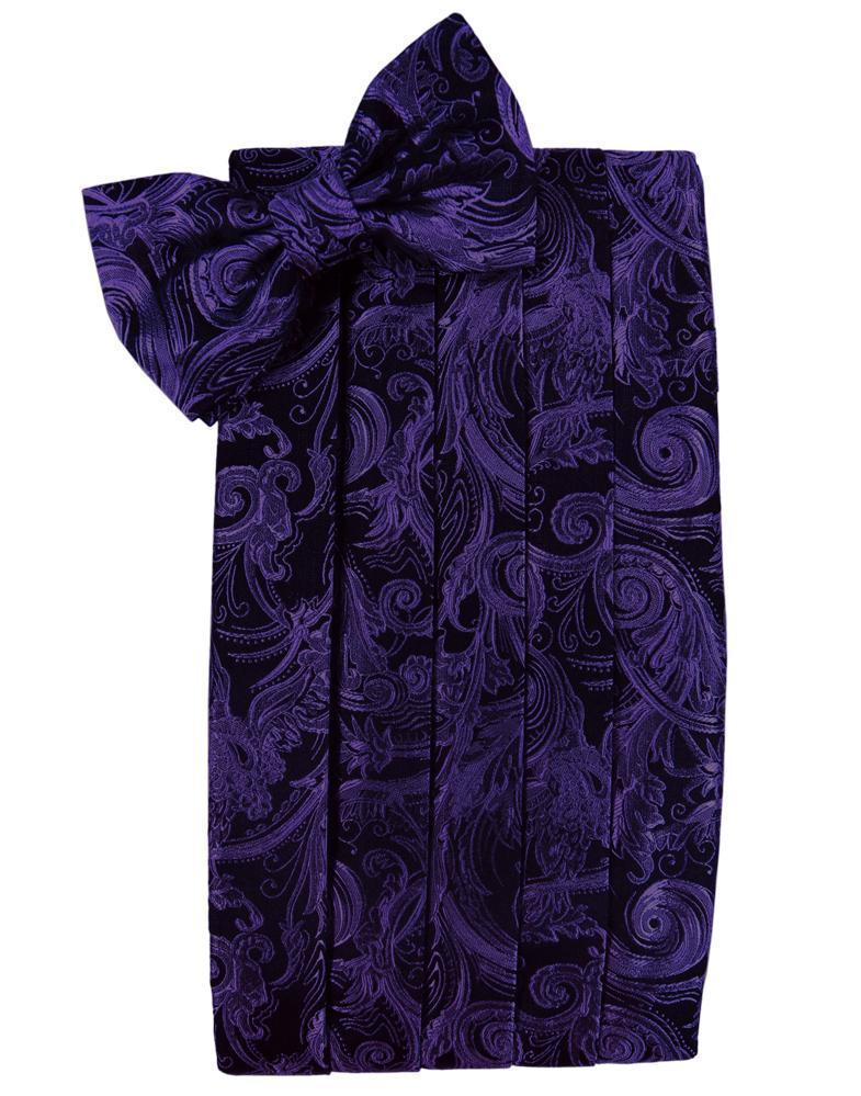 Cardi Purple Tapestry Kids Cummerbund