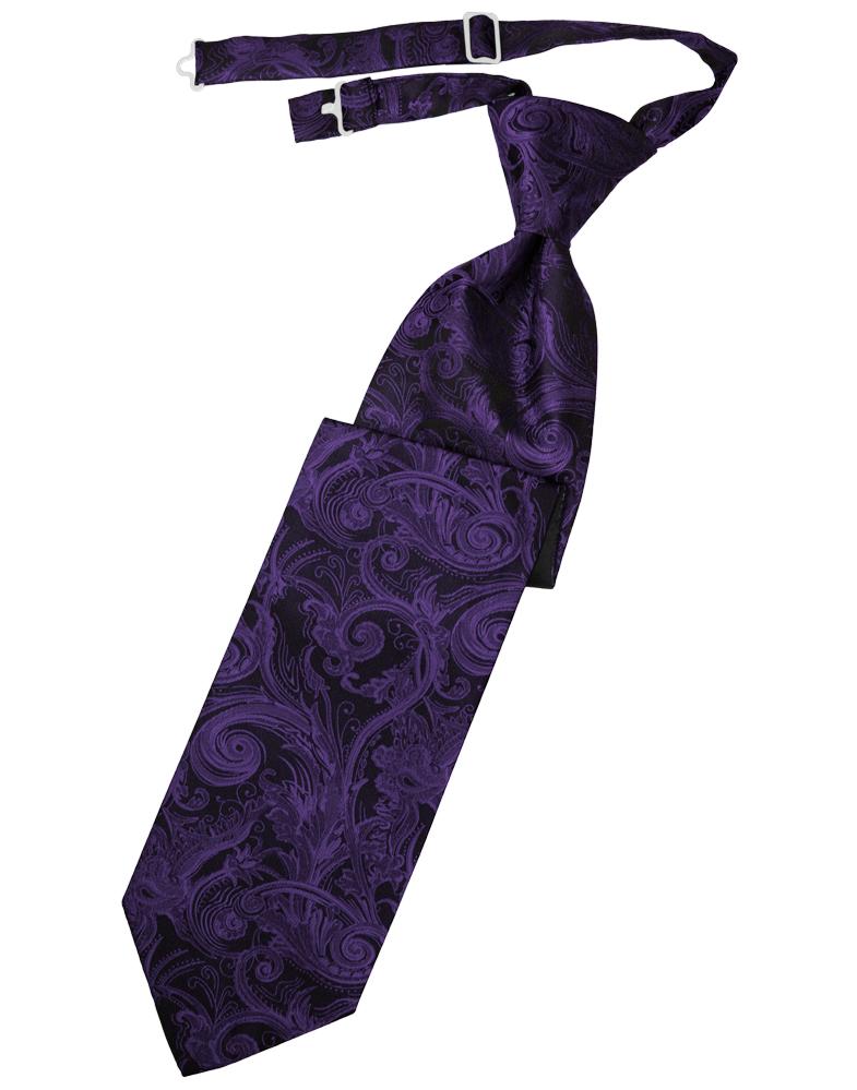 Cardi Purple Tapestry Kids Necktie