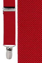 Cardi Red / 25" (Kids) "Beckett" Kids Suspenders