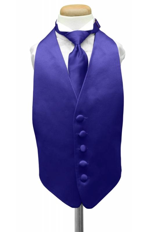 Royal Blue Venetian Kids Tuxedo Vest Royal Blue Venetian Kids Tuxedo Vest