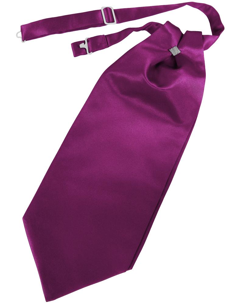 Cardi Sangria Solid Satin Kids Cravat